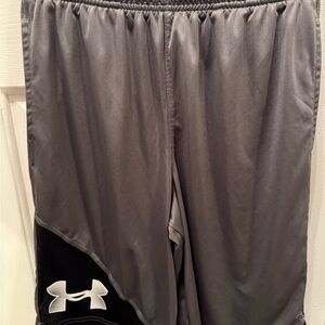Under Armour Charcoal and Ebony Sports Shorts